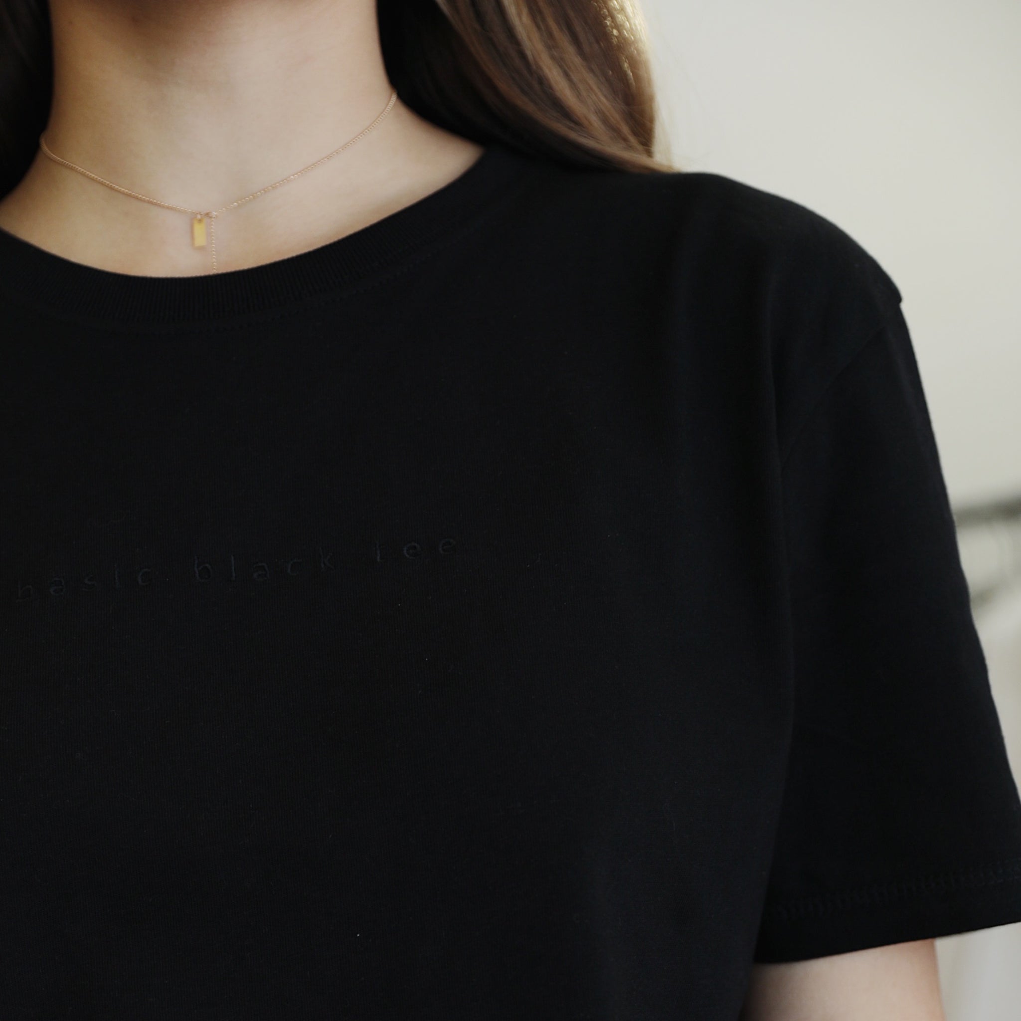 The Slow Label Basic Tee Black