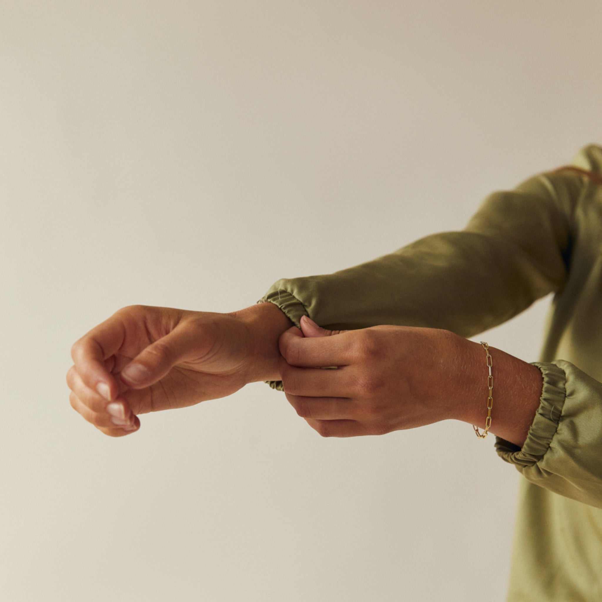 The Slow Label V-Neck Blouse