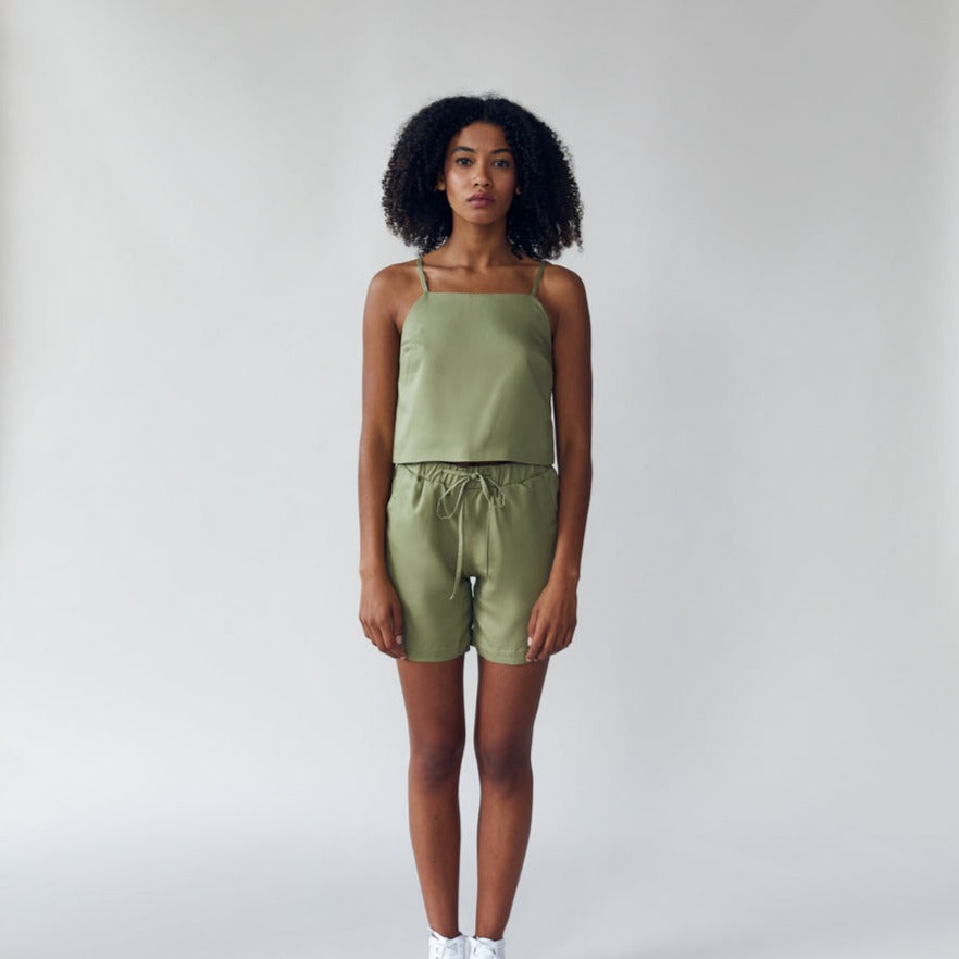The Slow Label The Basic Shorts Leaf