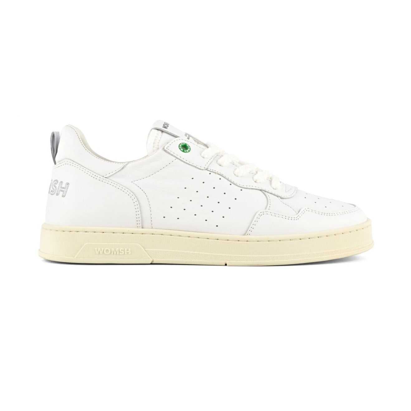 WOMSH Herren Sneaker "Hyper" Total White