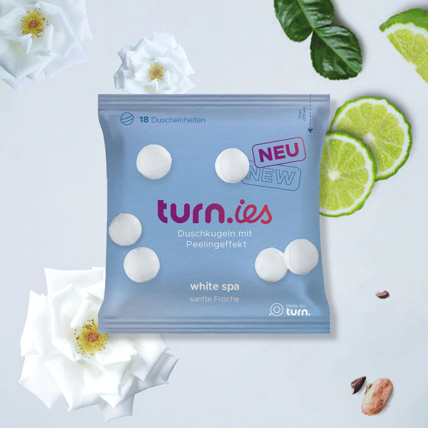 turn of beauty "turn.ies" 4er Pack White Spa