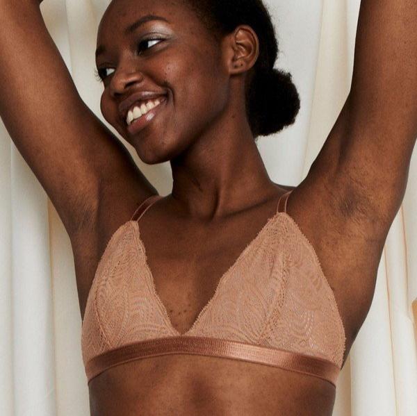 Underprotection Damen Bralette "Luna" L+ Clay