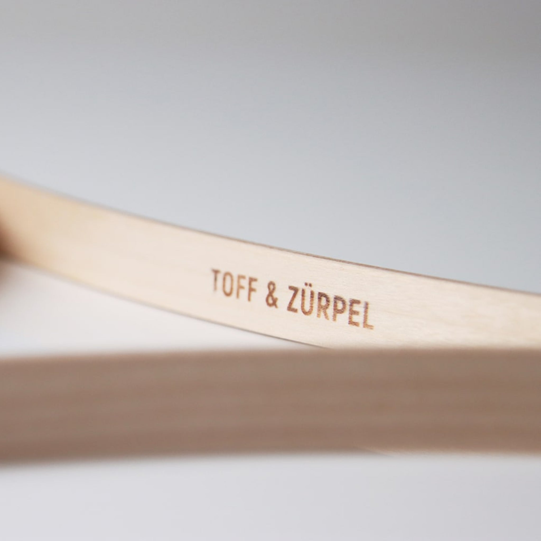 Toff & Zürpel Untersetzer aus Birkenholz