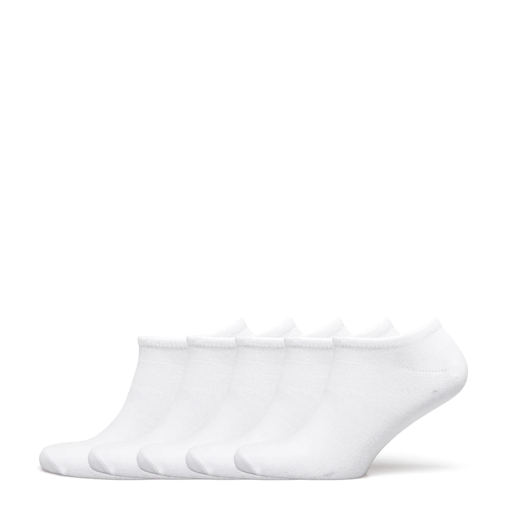 Urban Quest Damen Footies "Bamboo" 5er Pack 36-40 White