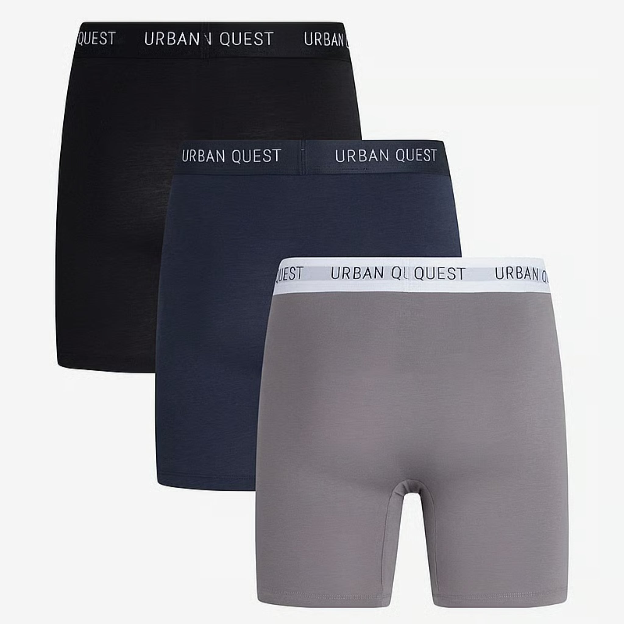 Urban Quest Herren Long Leg Tights "Bamboo" 3er Pack
