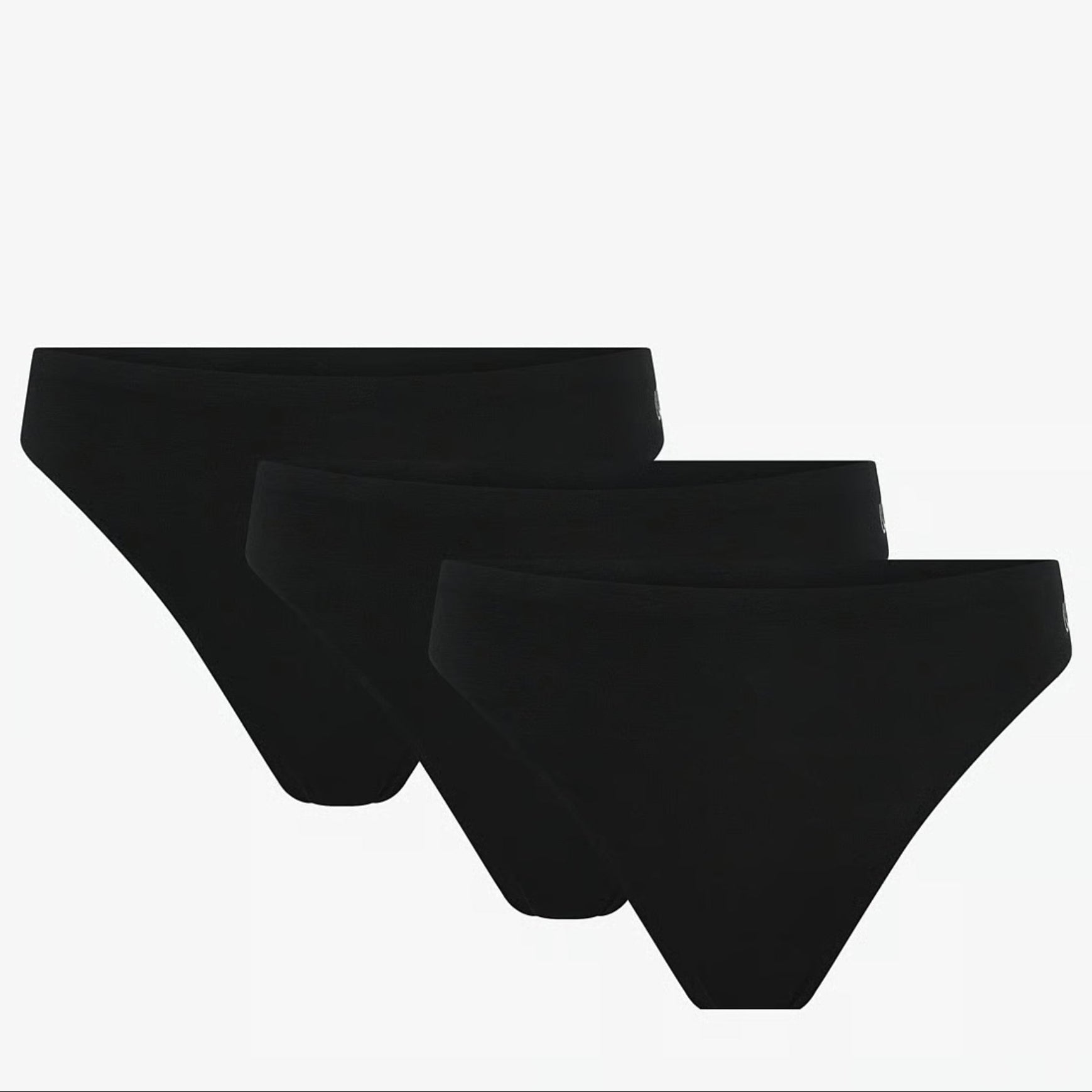 Urban Quest Damen String "Bamboo" 3er Pack Black