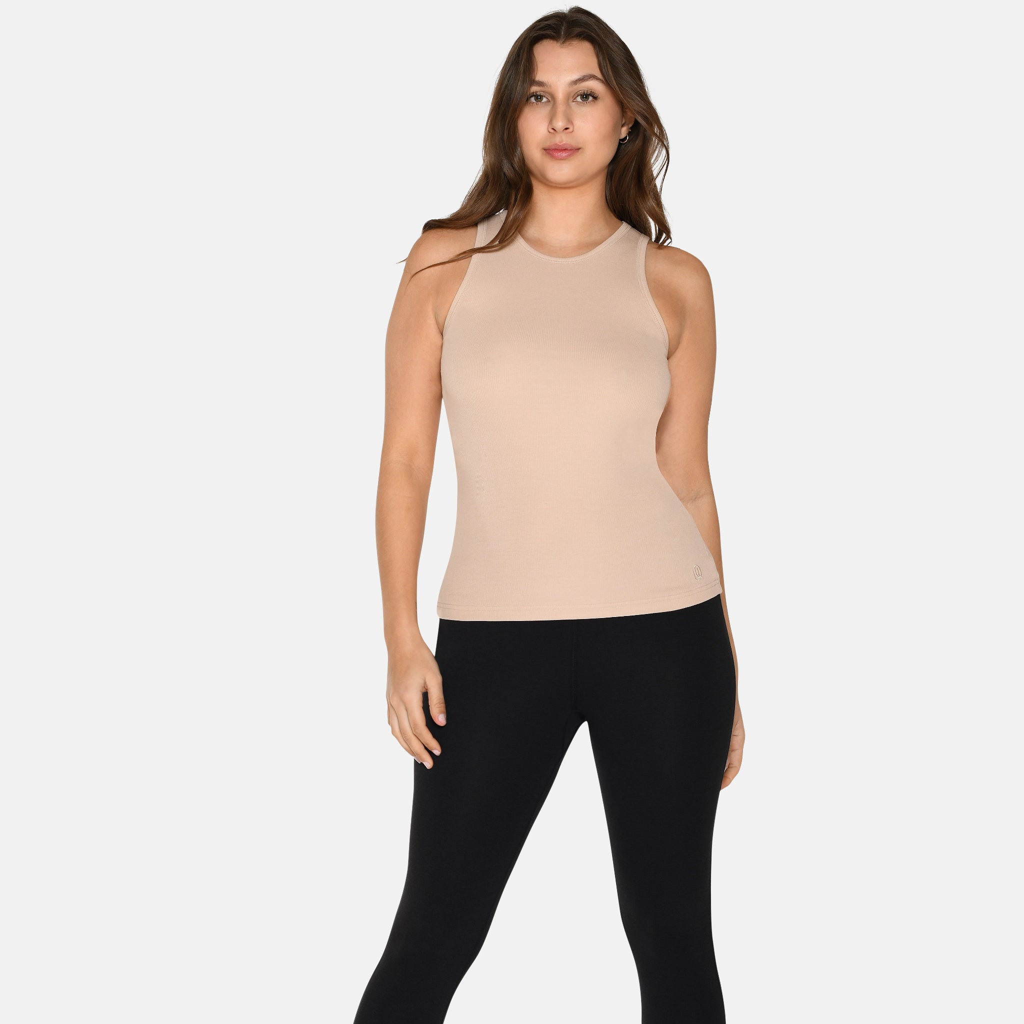Urban Quest Damen Tank Top Rib "Bamboo" 2er Pack
