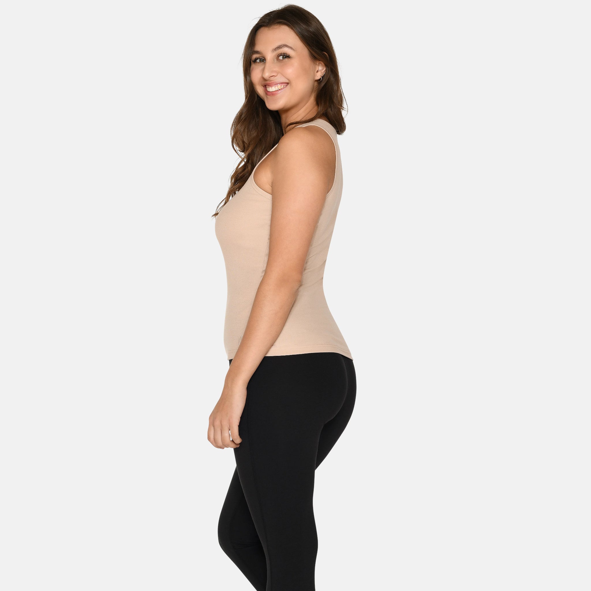 Urban Quest Damen Tank Top Rib "Bamboo" 2er Pack
