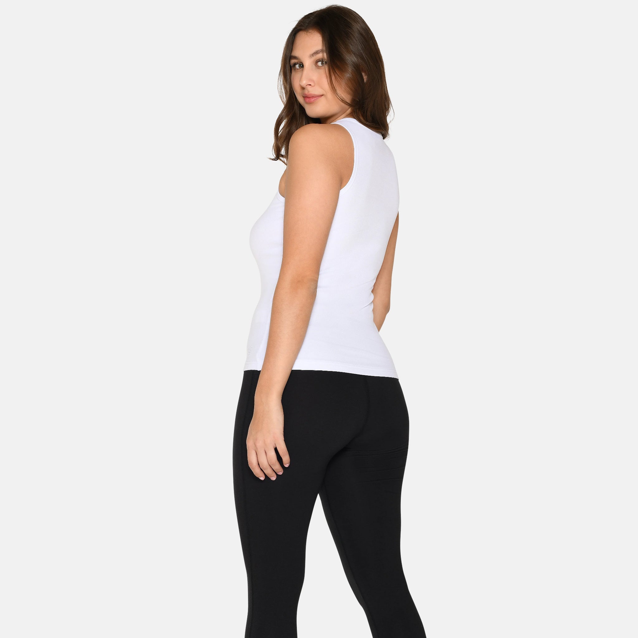 Urban Quest Damen Tank Top Rib "Bamboo" 2er Pack