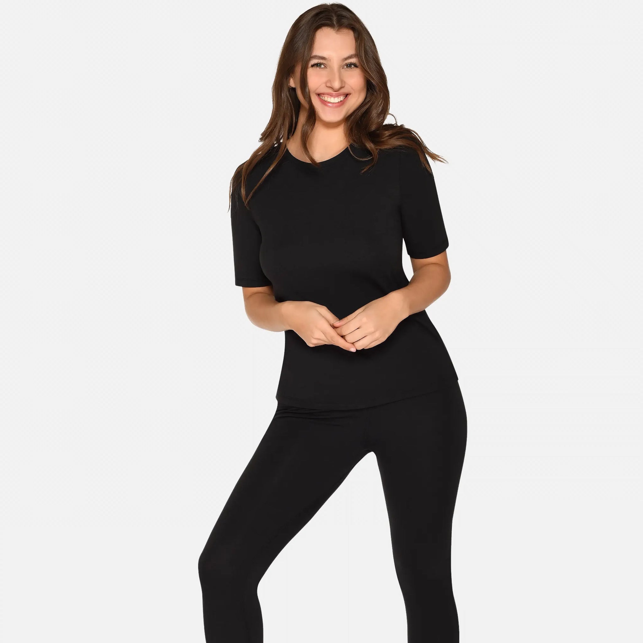 Urban Quest Damen Shortsleeved T-Shirt "Bamboo" 2er Pack