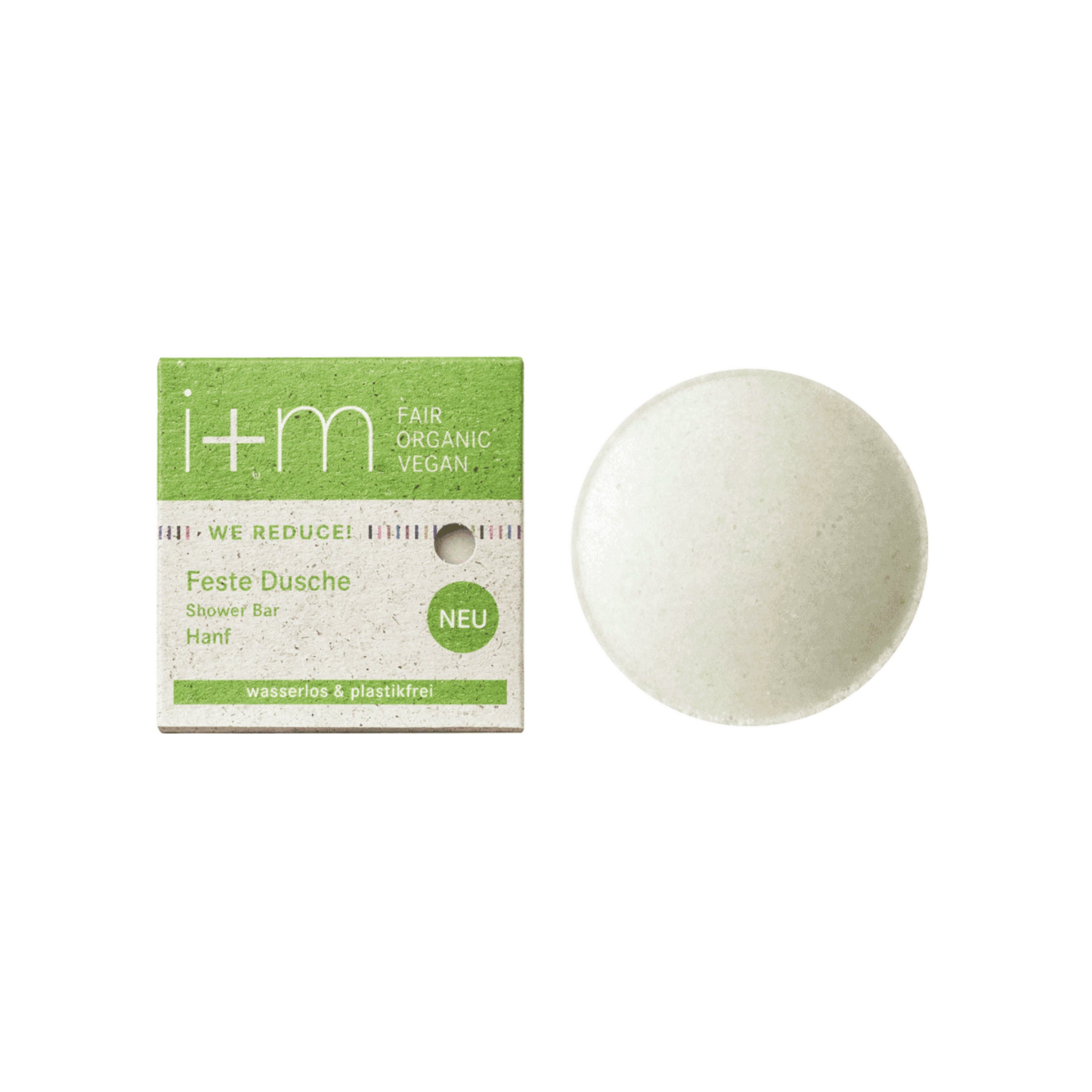 i+m WE REDUCE! Feste Dusche "Hanf" 50 g