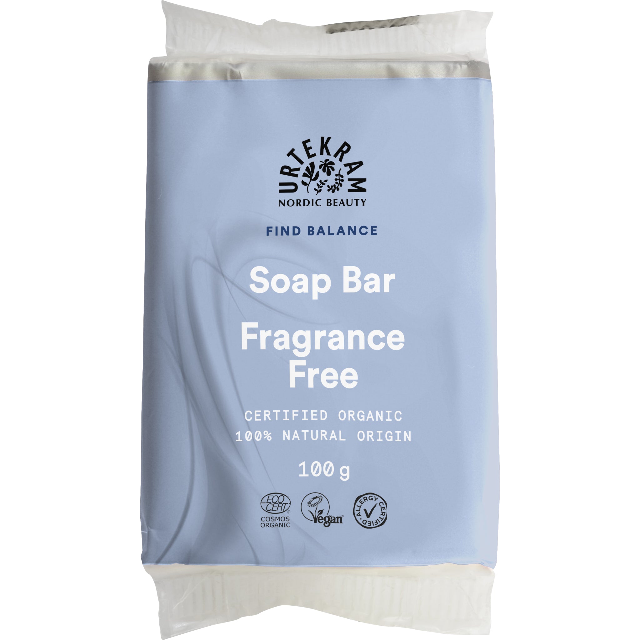 Urtekram Stückseife "Fragrance Free Soap Bar" 100 g