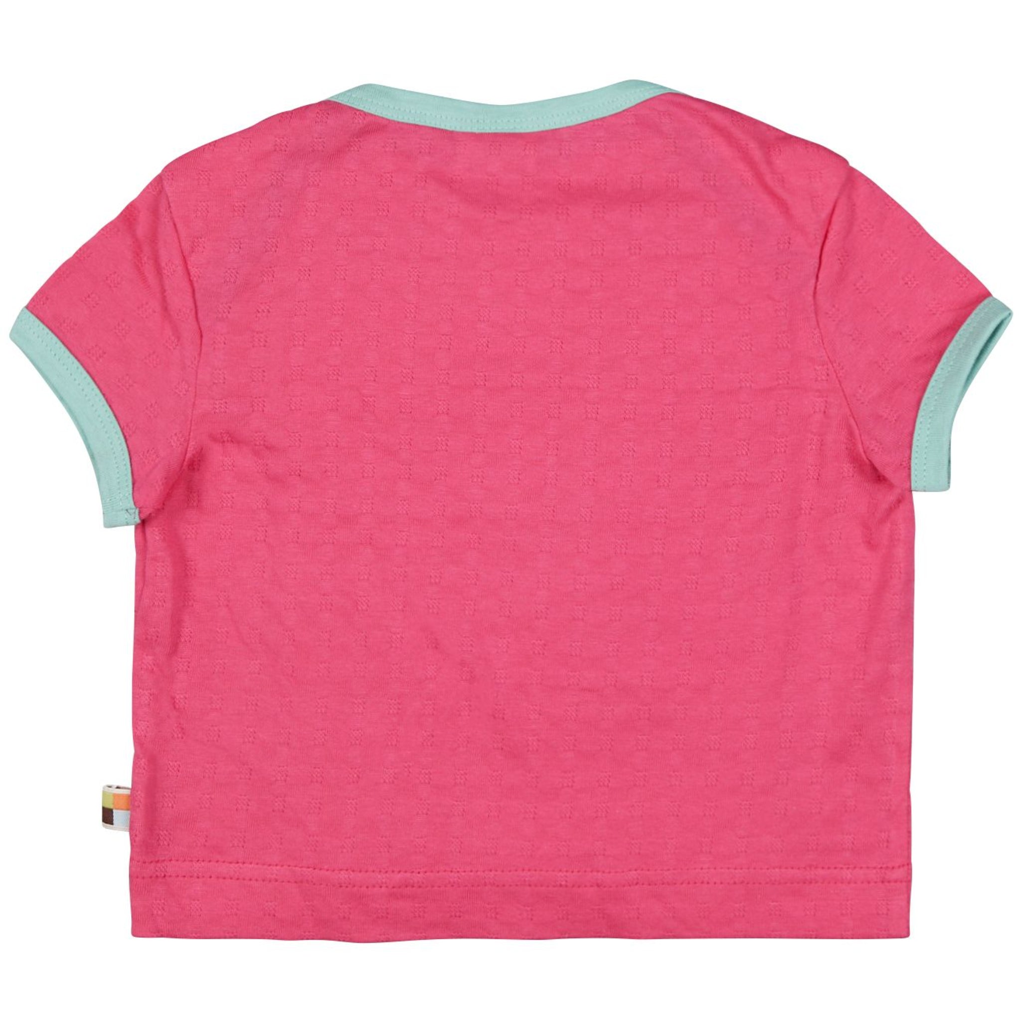 loud + proud T-Shirt mit Jacquard-Muster