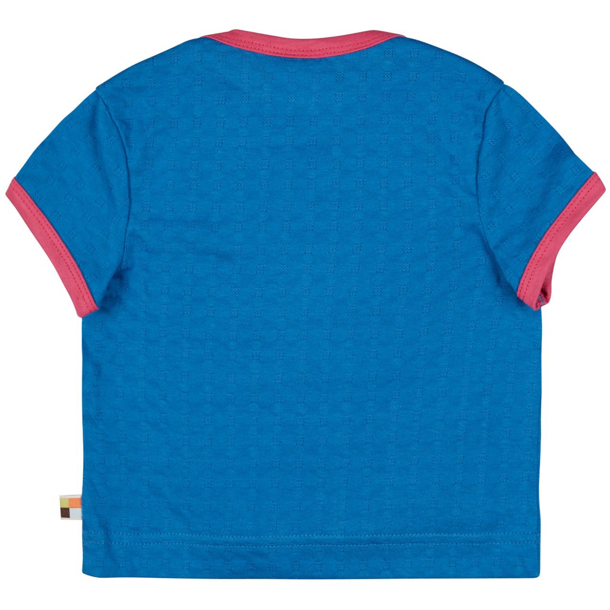 loud + proud T-Shirt mit Jacquard-Muster