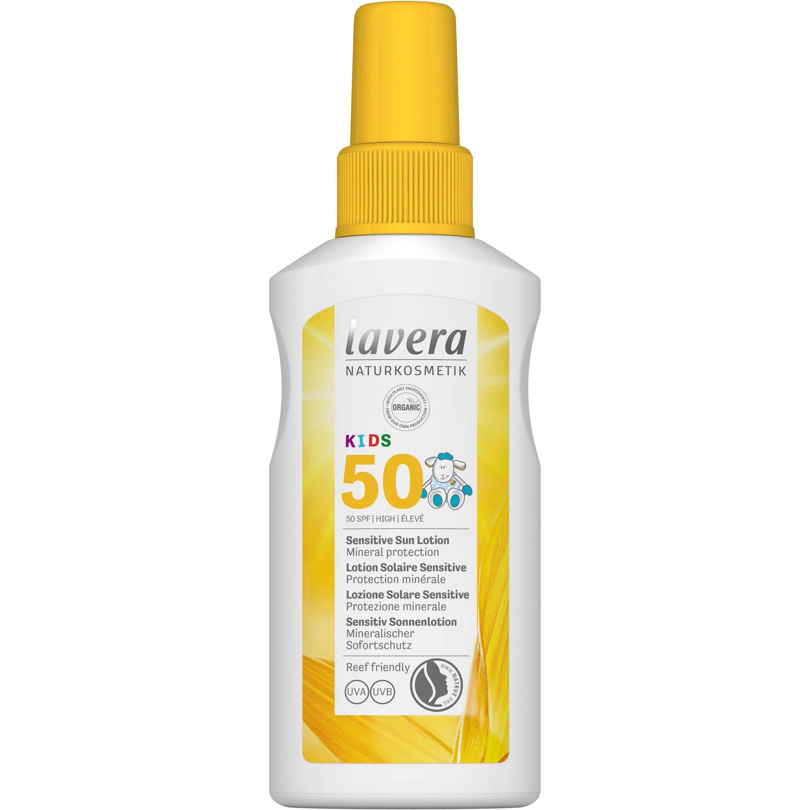 lavera Sonnenlotion "Sensitiv Kids" 100 ml LSF 50