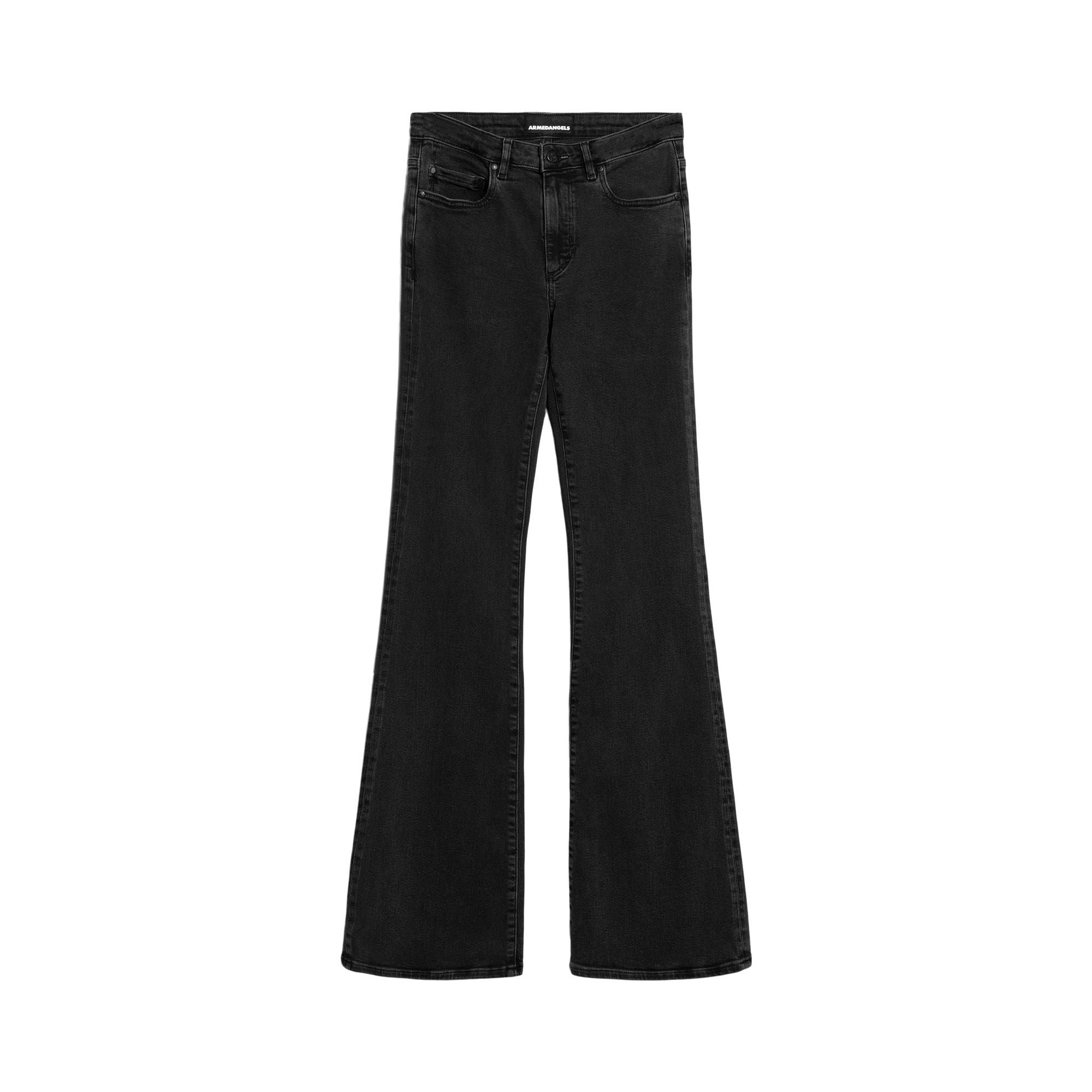 ARMEDANGELS Mid Waist Flared Leg "ANAMAA X STRETCH" True Anchor