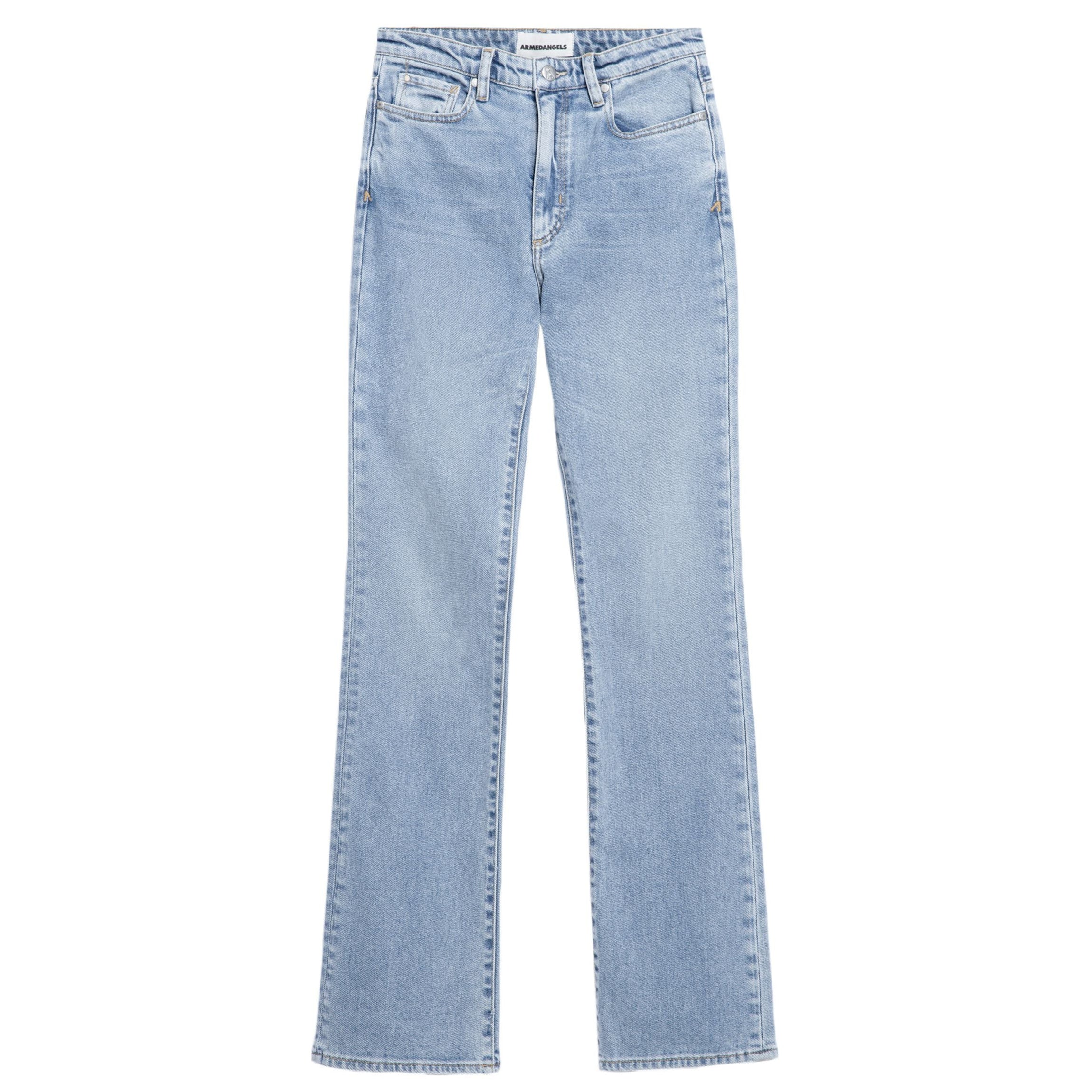 ARMEDANGELS Boot Cut High Waist "LINNAA" Easy Blue