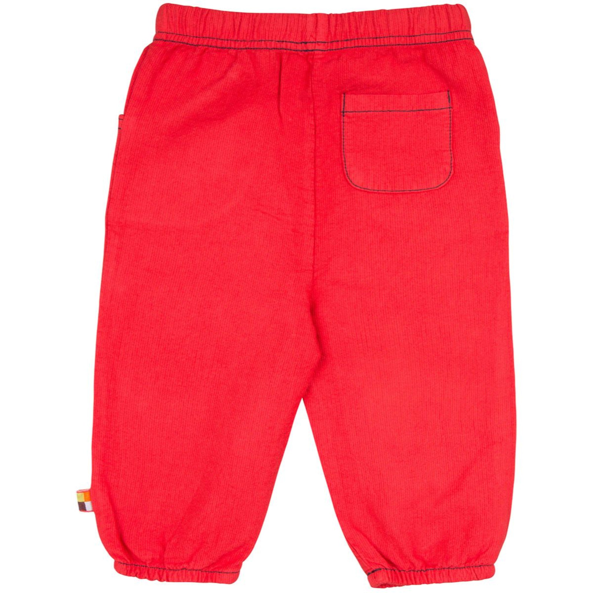 loud + proud Hose Rippenstruktur - Tomato