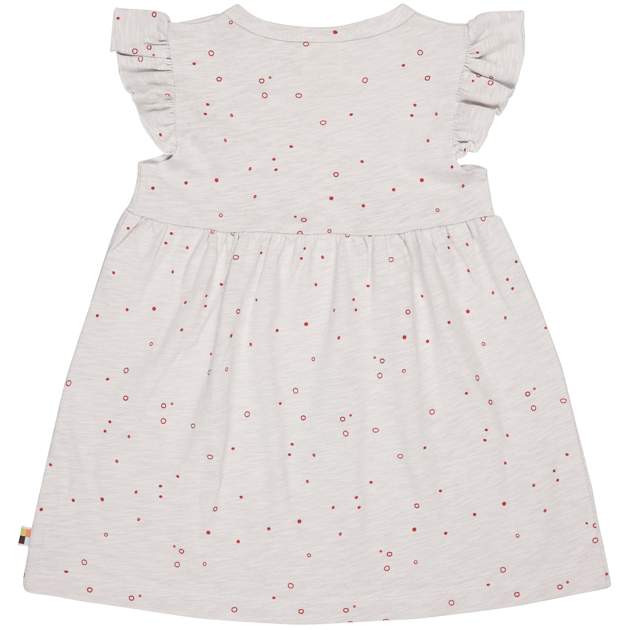 loud + proud Kleid Slub Jersey mit Druck - Stone