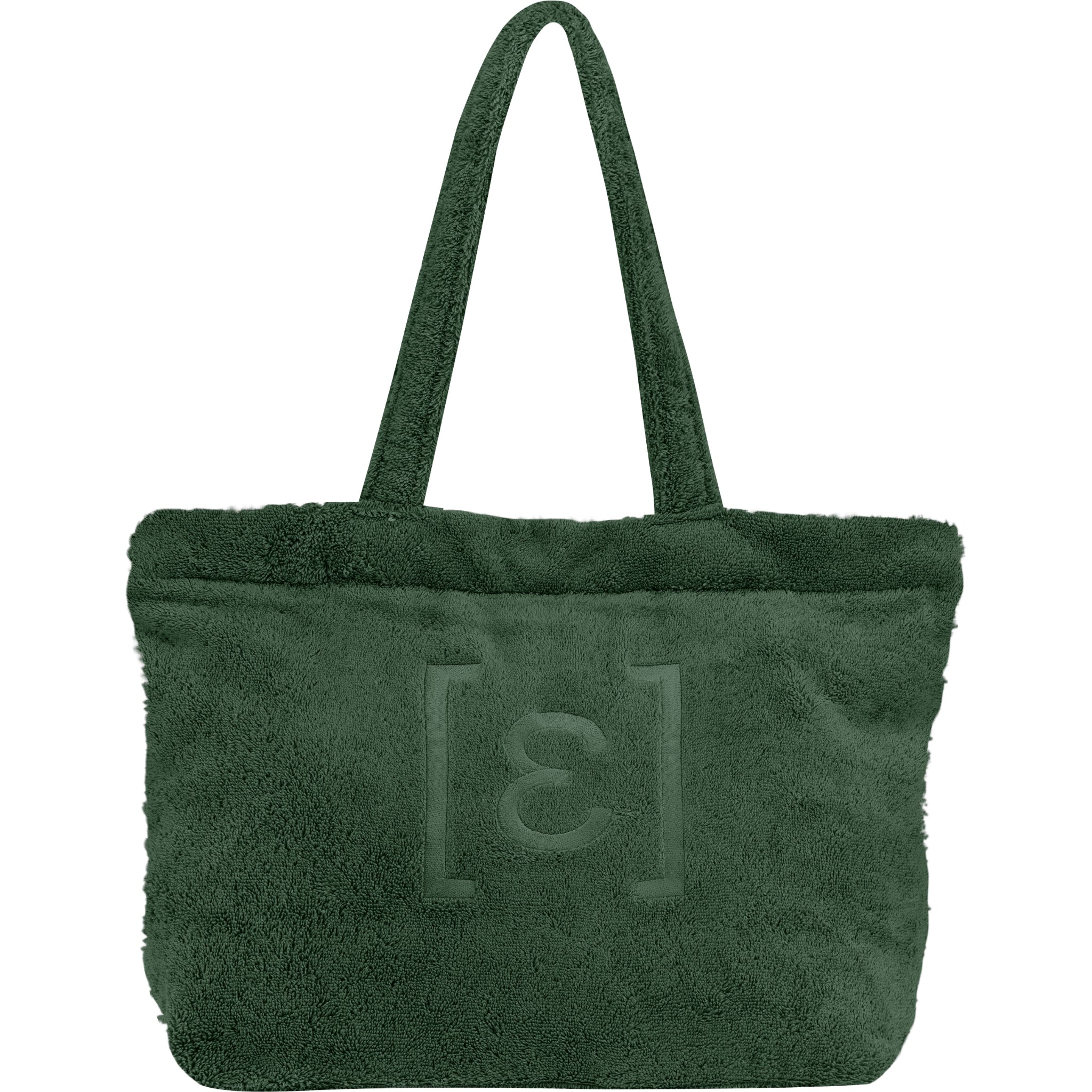 Espadrij l´originale Beachbag "FROTTEE BAG" One Size Vert