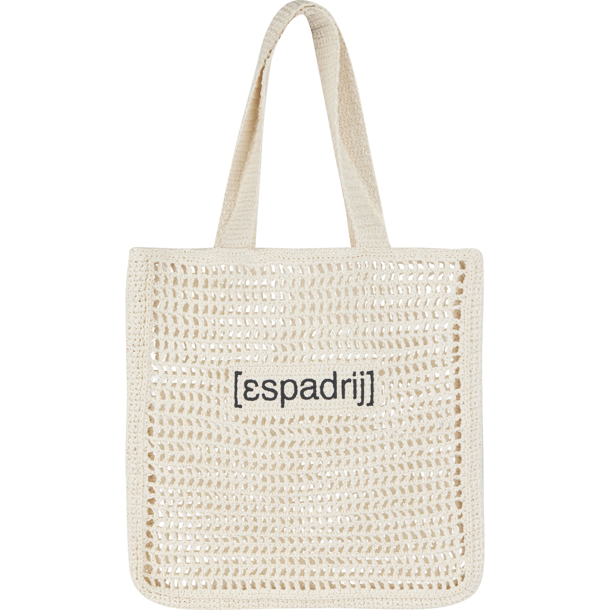 Espadrij l´originale Geflochtene Papiertasche "RAPHIA TOTE" One Size Blanc