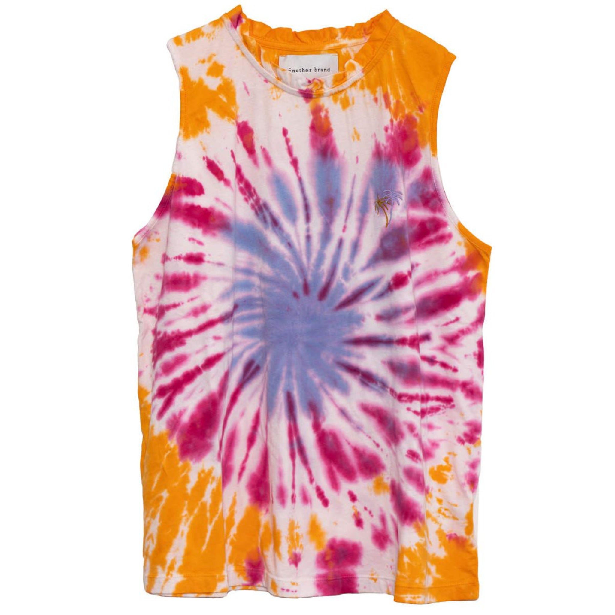 Another Brand Top "Tie Dye" White