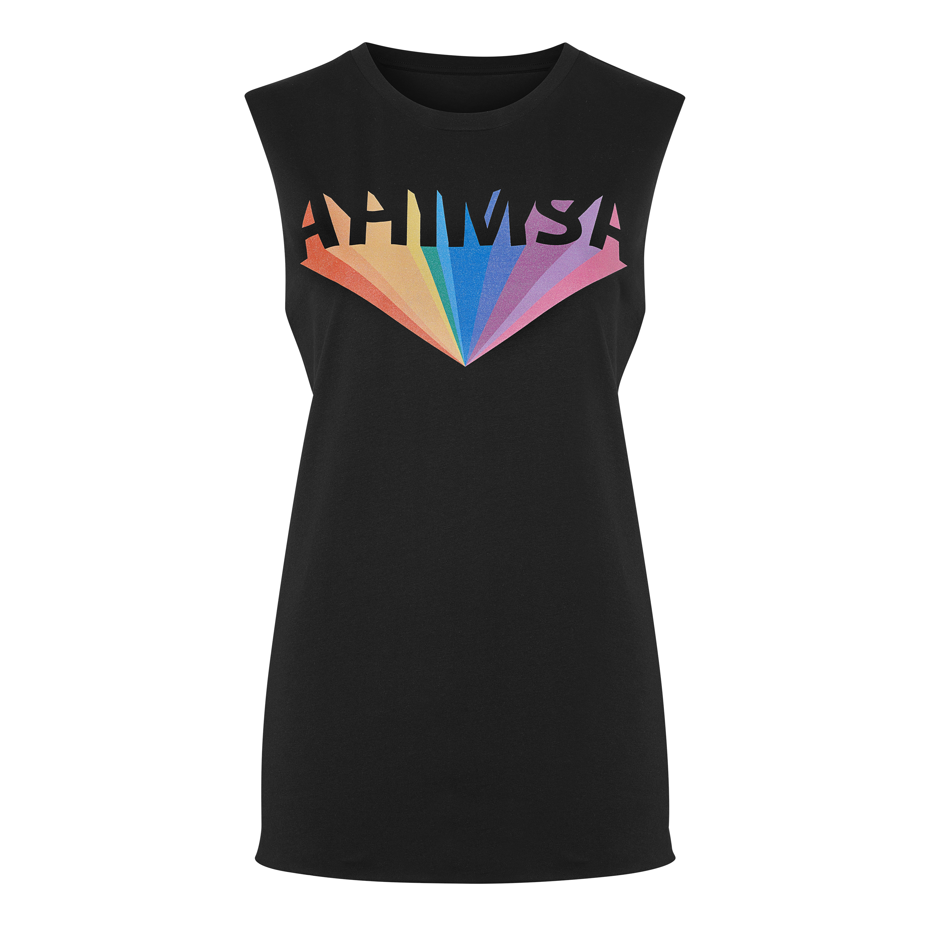 Hey Honey Tank Top "Ahimsa" Black
