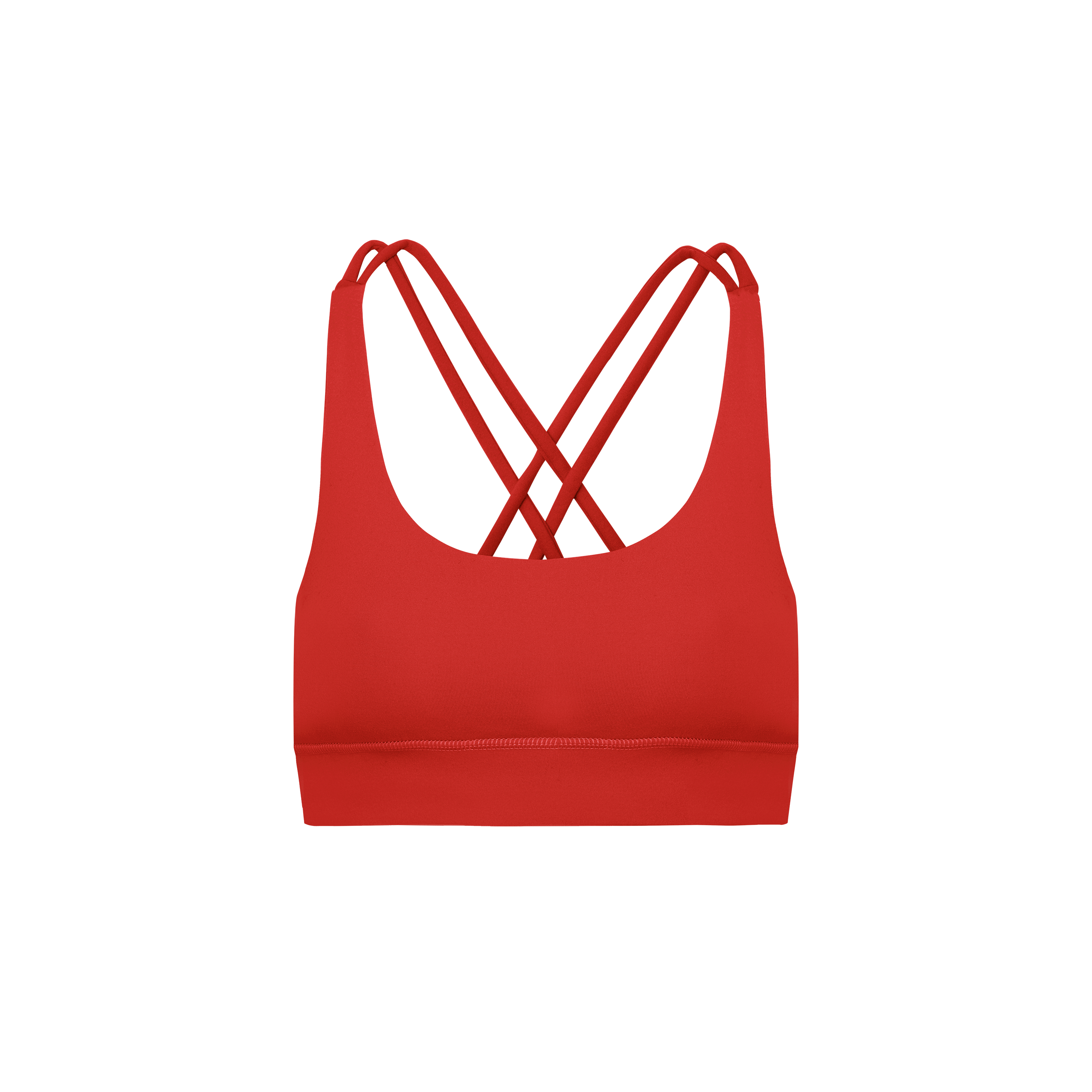 Hey Honey Sport BH "Criss-Cross Bra" Chinese Red