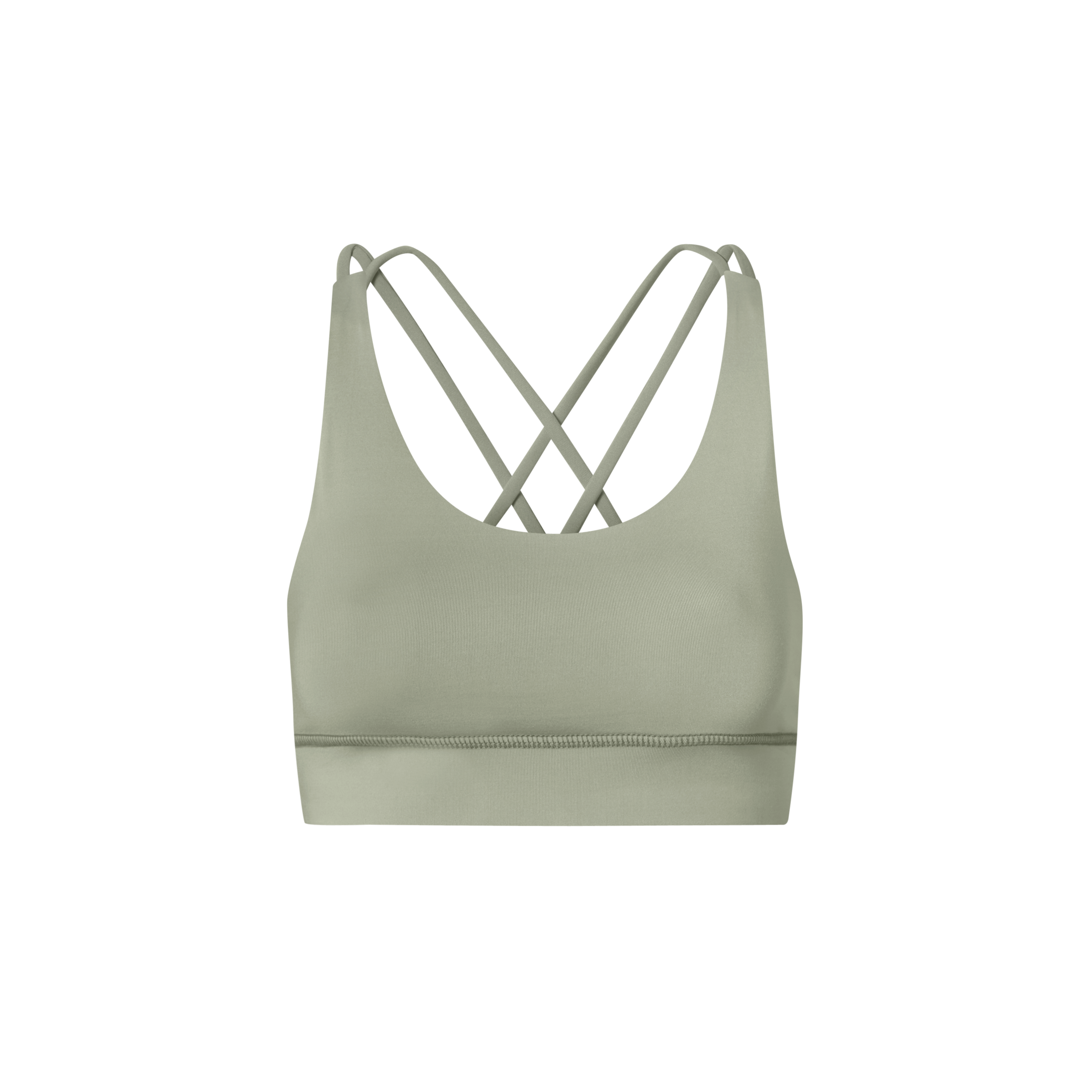 Hey Honey Sport BH "Criss-Cross Bra" Sage