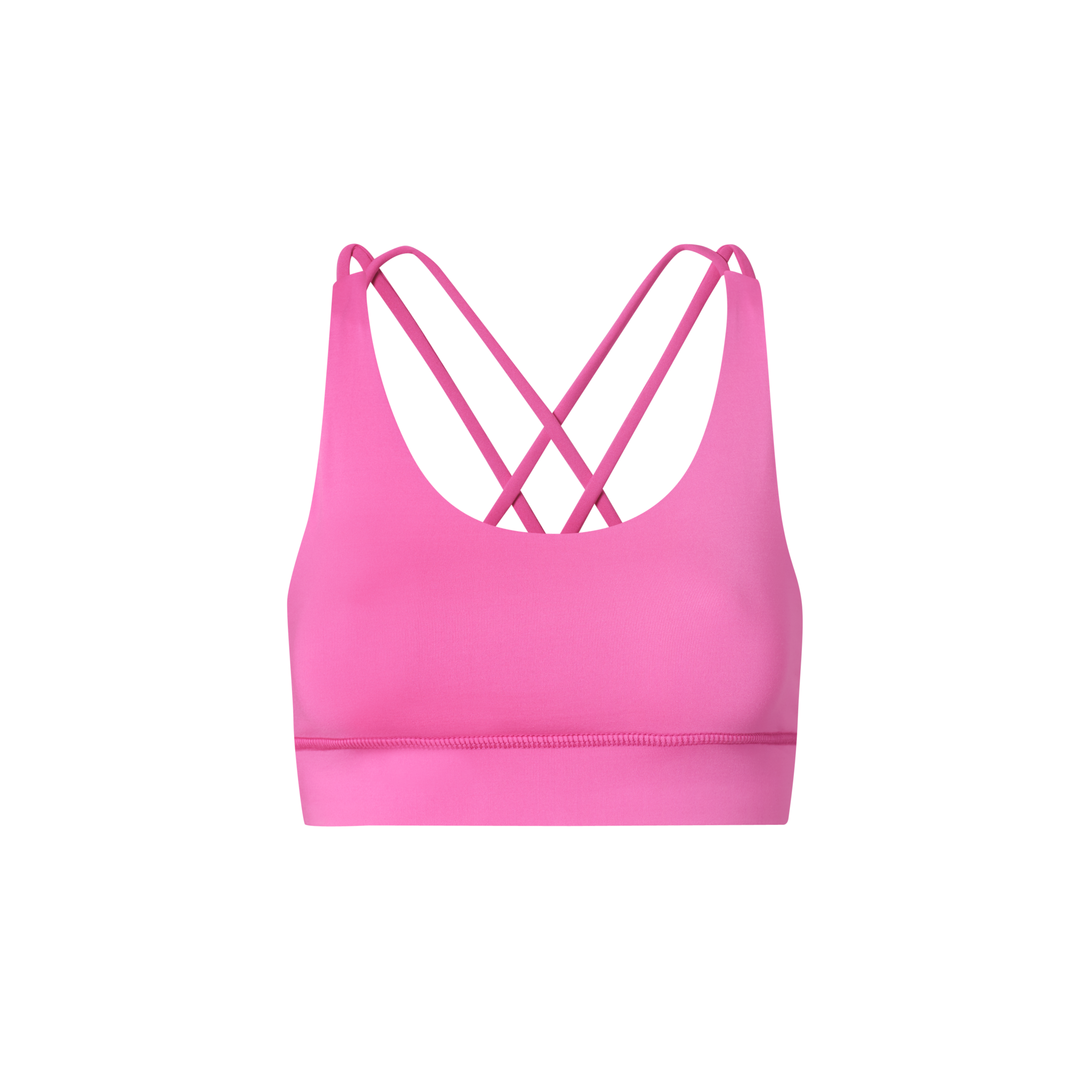 Hey Honey Sport BH "Criss-Cross Bra" Neon Pink