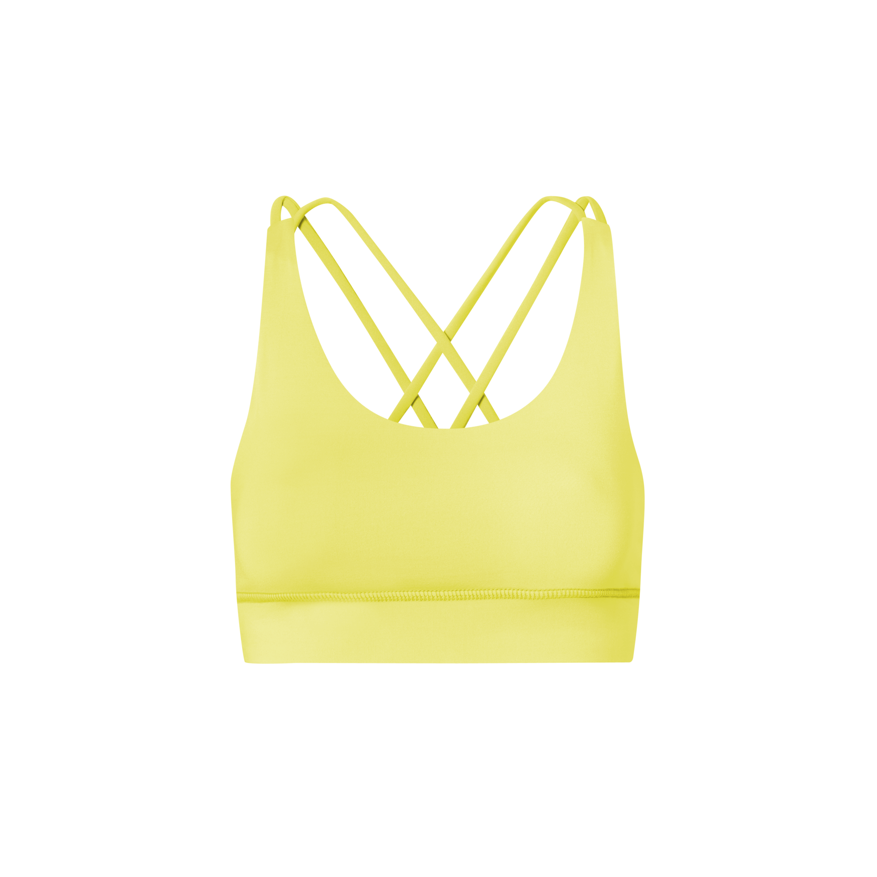 Hey Honey Sport BH "Criss-Cross Bra" Neon Yellow