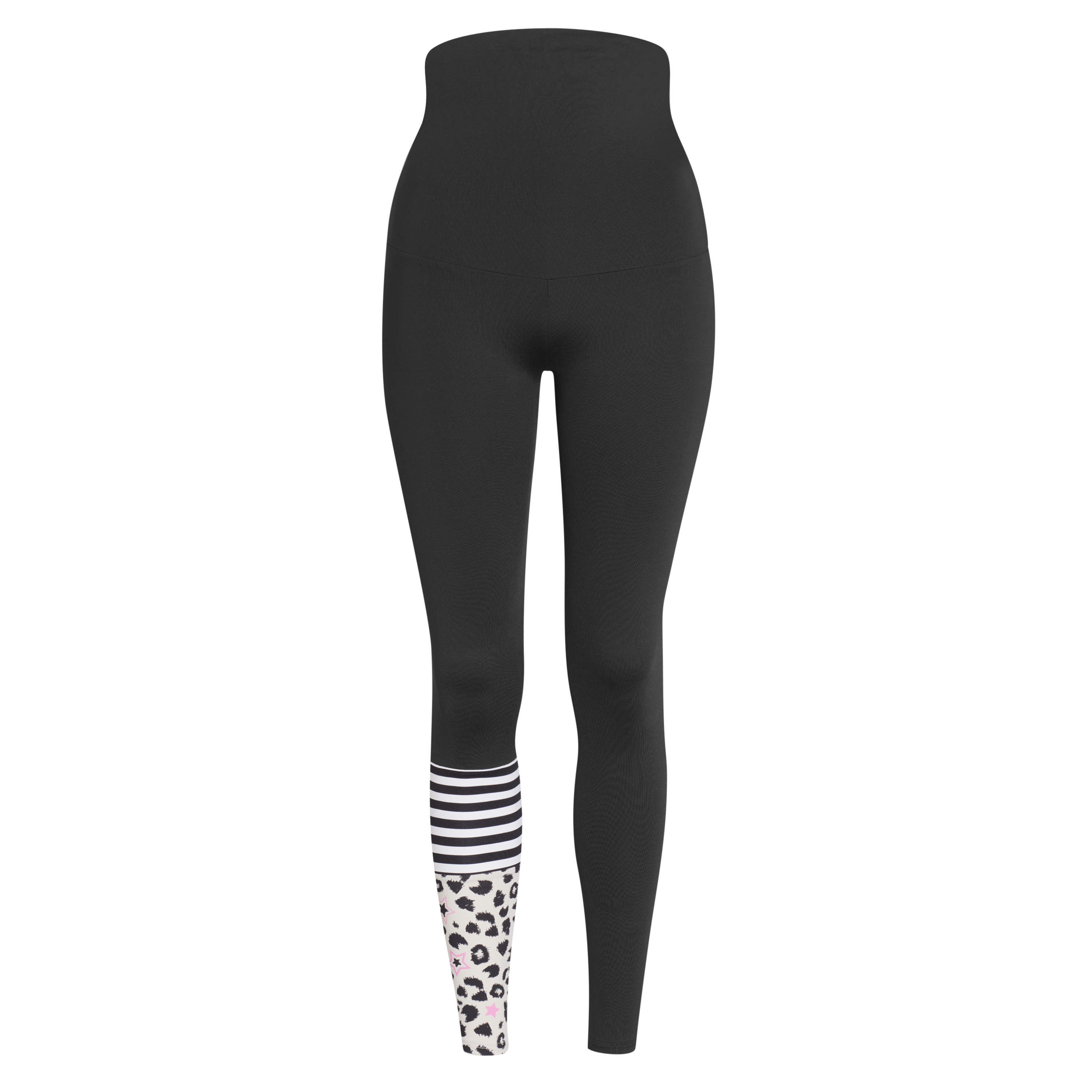 Hey Honey Leggings "Maternity" Surf Style Dreamland Neon Pink
