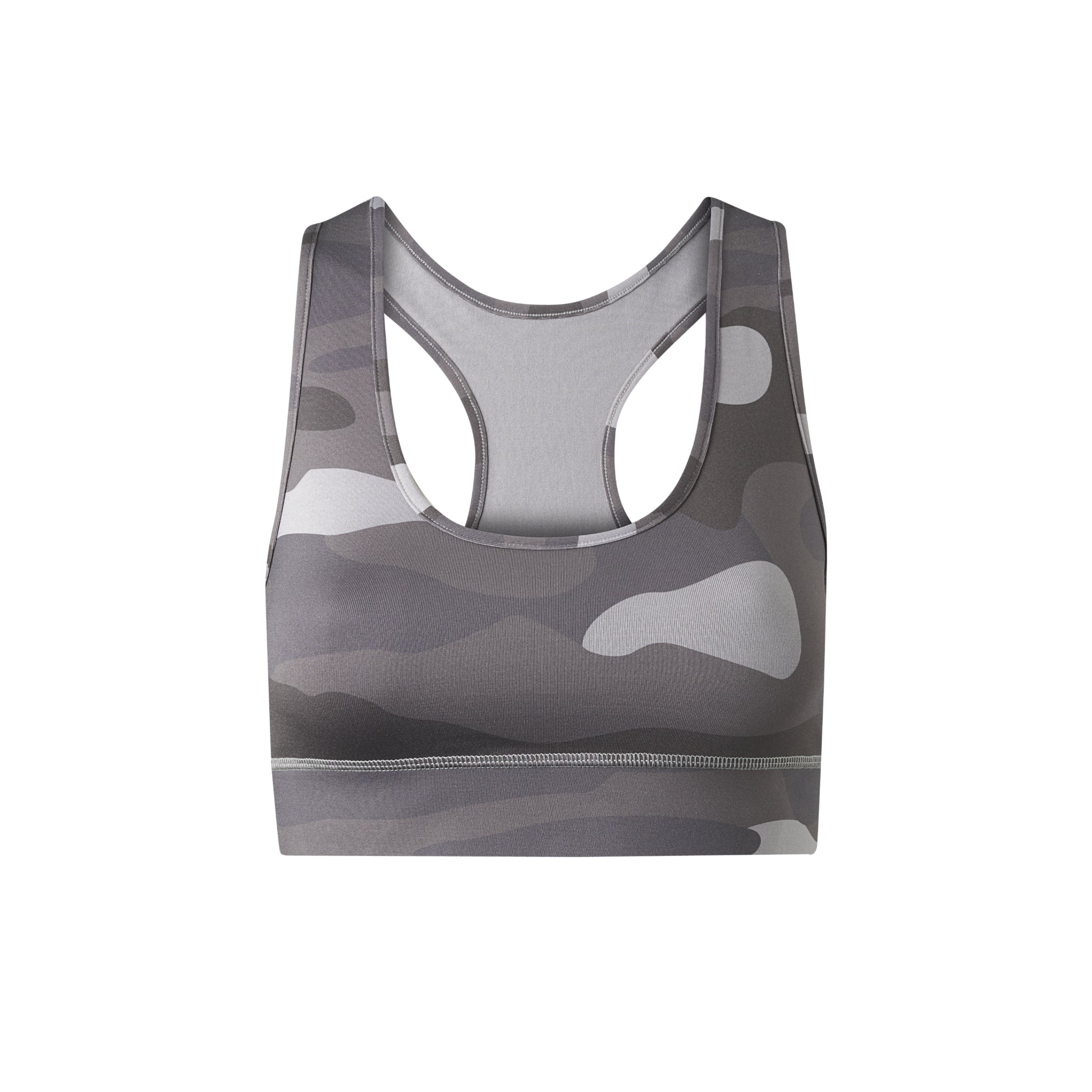 Hey Honey Sport "Bra" Camo Grey