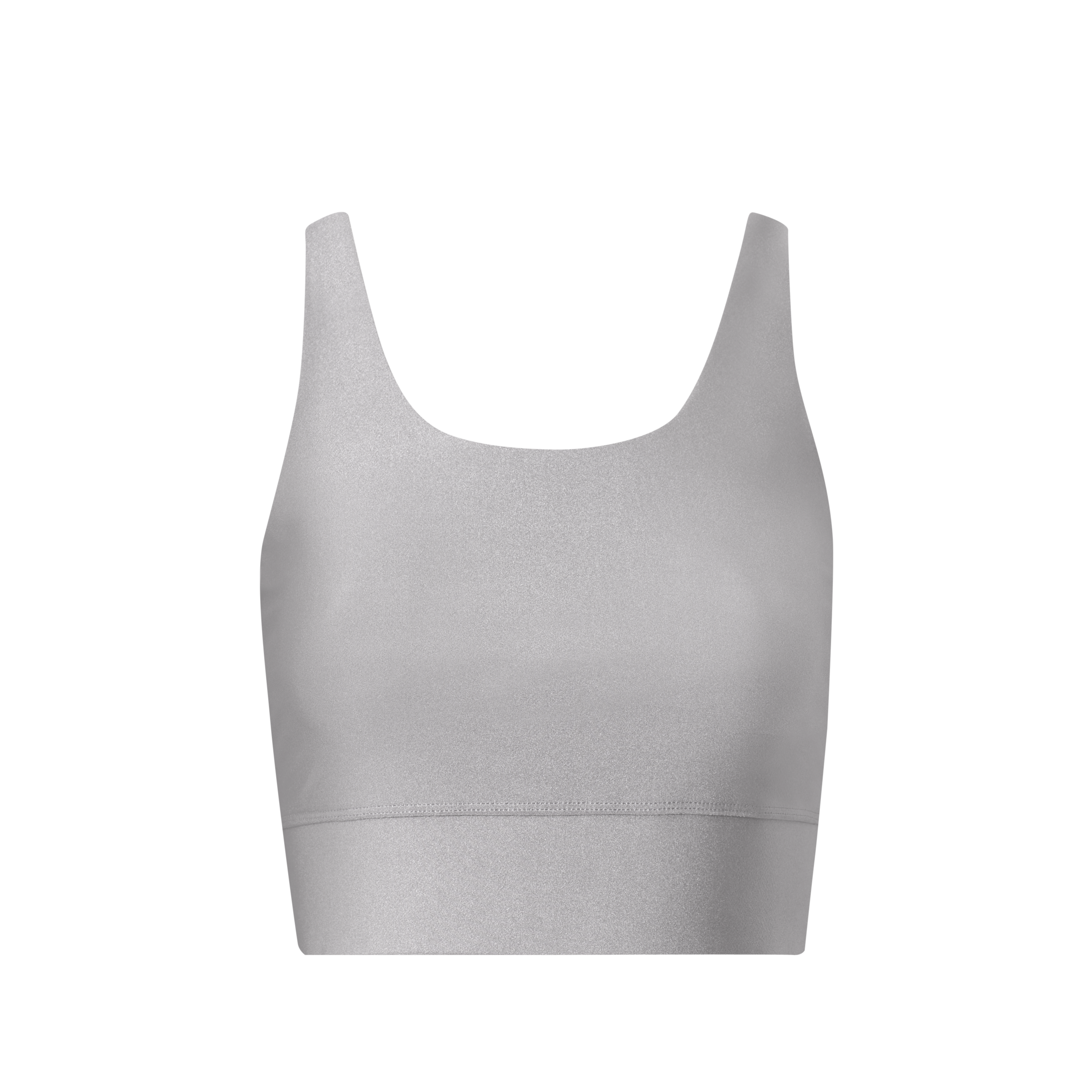 Hey Honey Sport "Bustier Glossy" Silver