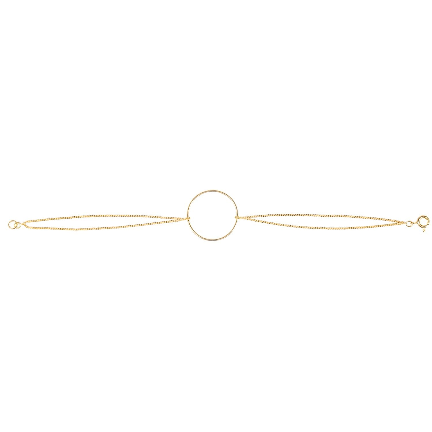 Charlotte Wooning Damen Schildarmband "Geometry Circle"