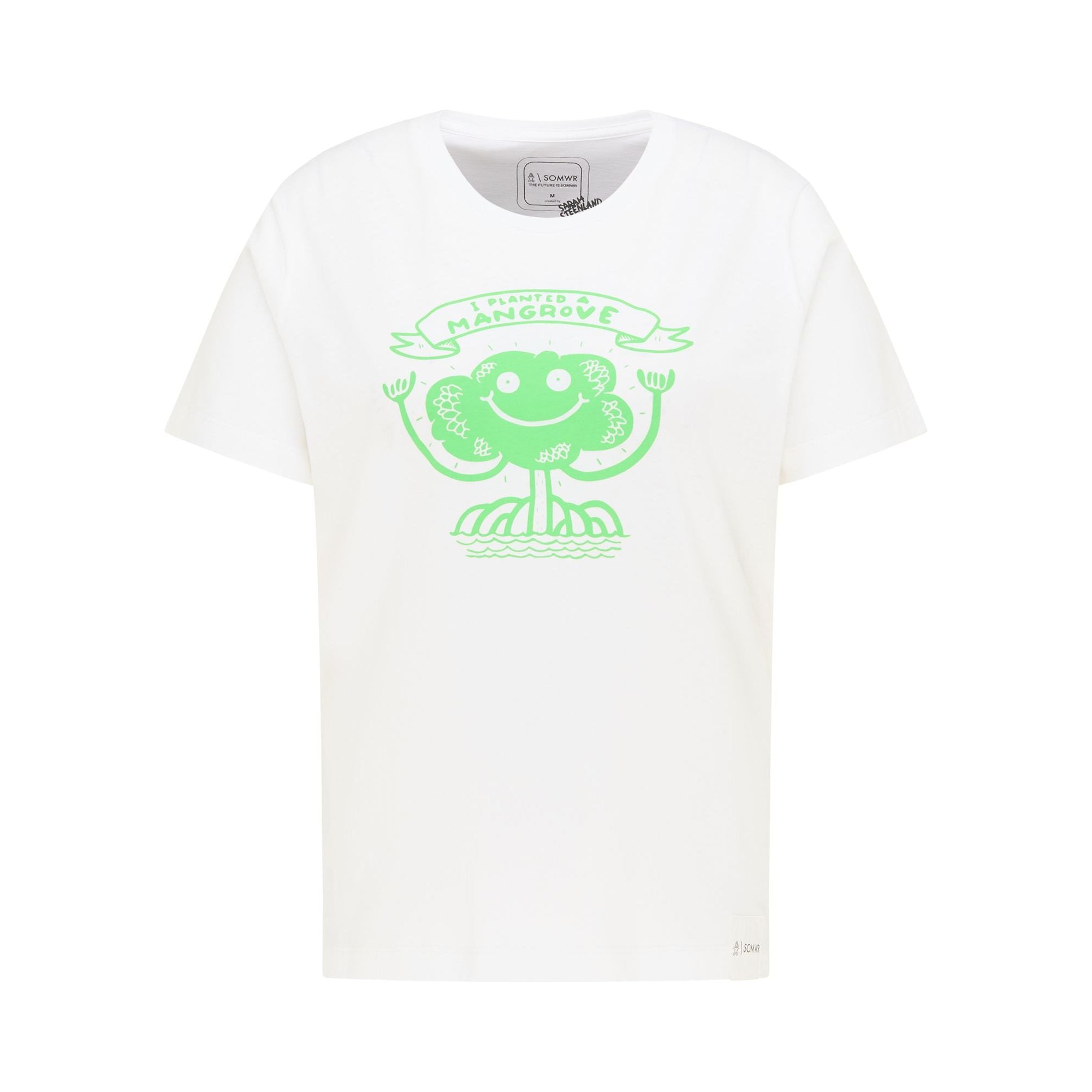 SOMWR T-Shirt "Mangrove Root Tee" Weiß (White)