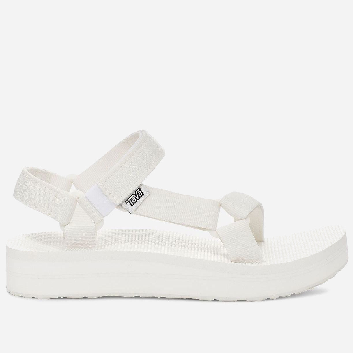 TEVA Vegane Damen Plateau Sandalen "Midform Universal" 36 Weiß (Bright White)