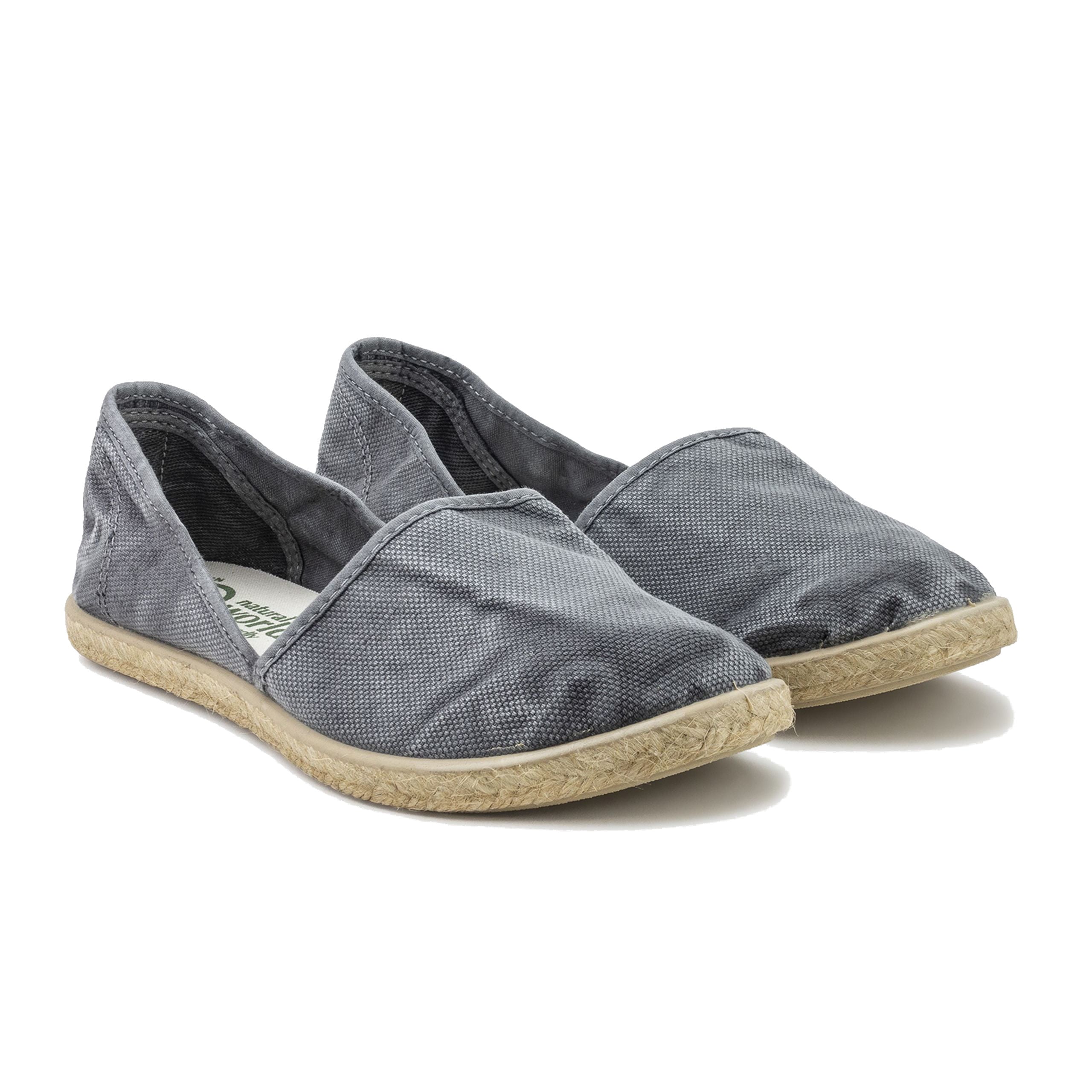 Natural World Damen Sommerschuhe "Espadrille" 36 Grau (Gris Enz)
