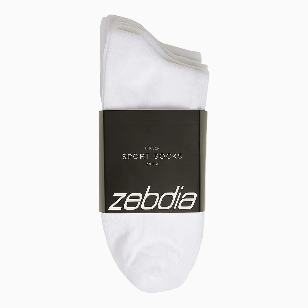 ZEBDIA Women Basic Running Socks 5er Pack