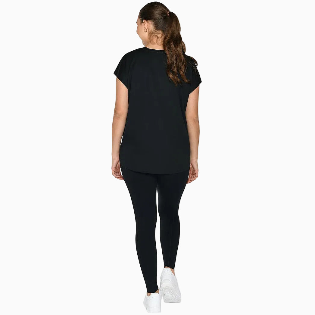 ZEBDIA Women Loose Fit T-Shirt
