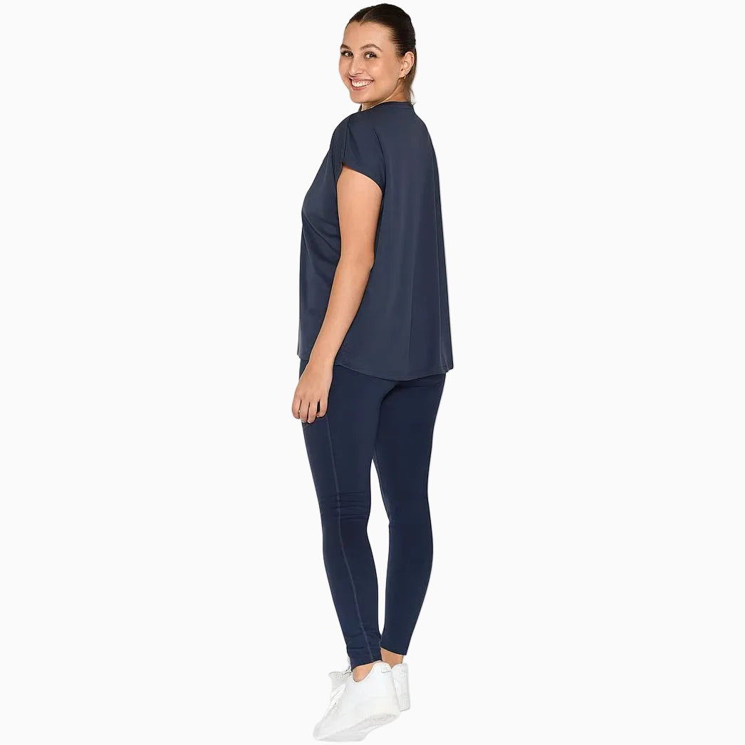 ZEBDIA Women Loose Fit T-Shirt