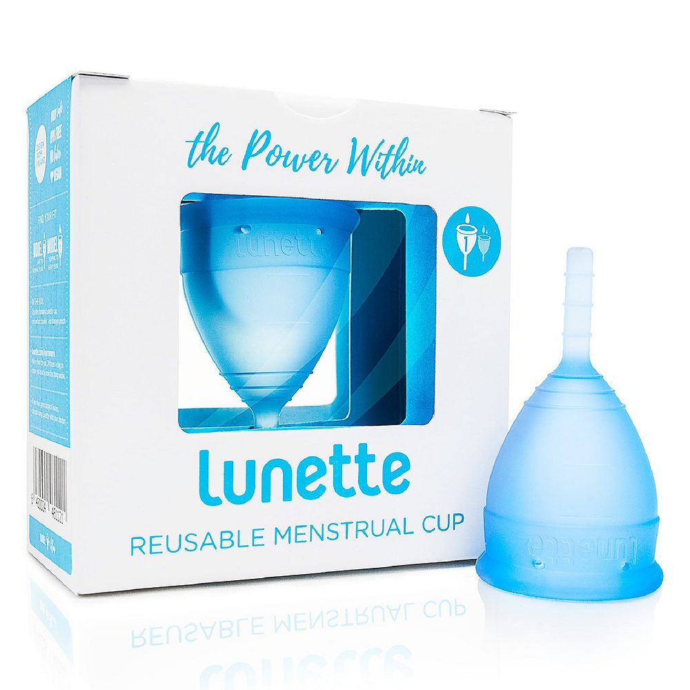 Lunette Menstruationstasse "Blau" Modell 1