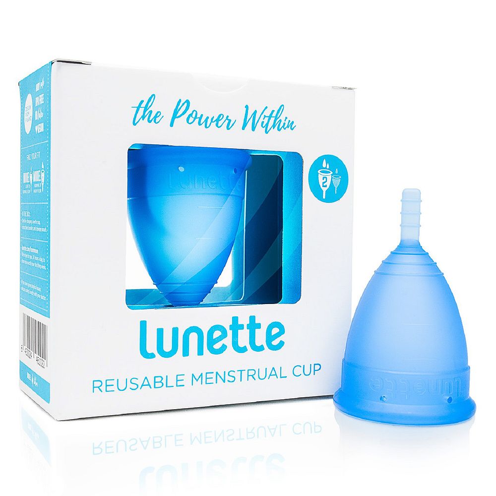 Lunette Menstruationstasse "Blau" Modell 2