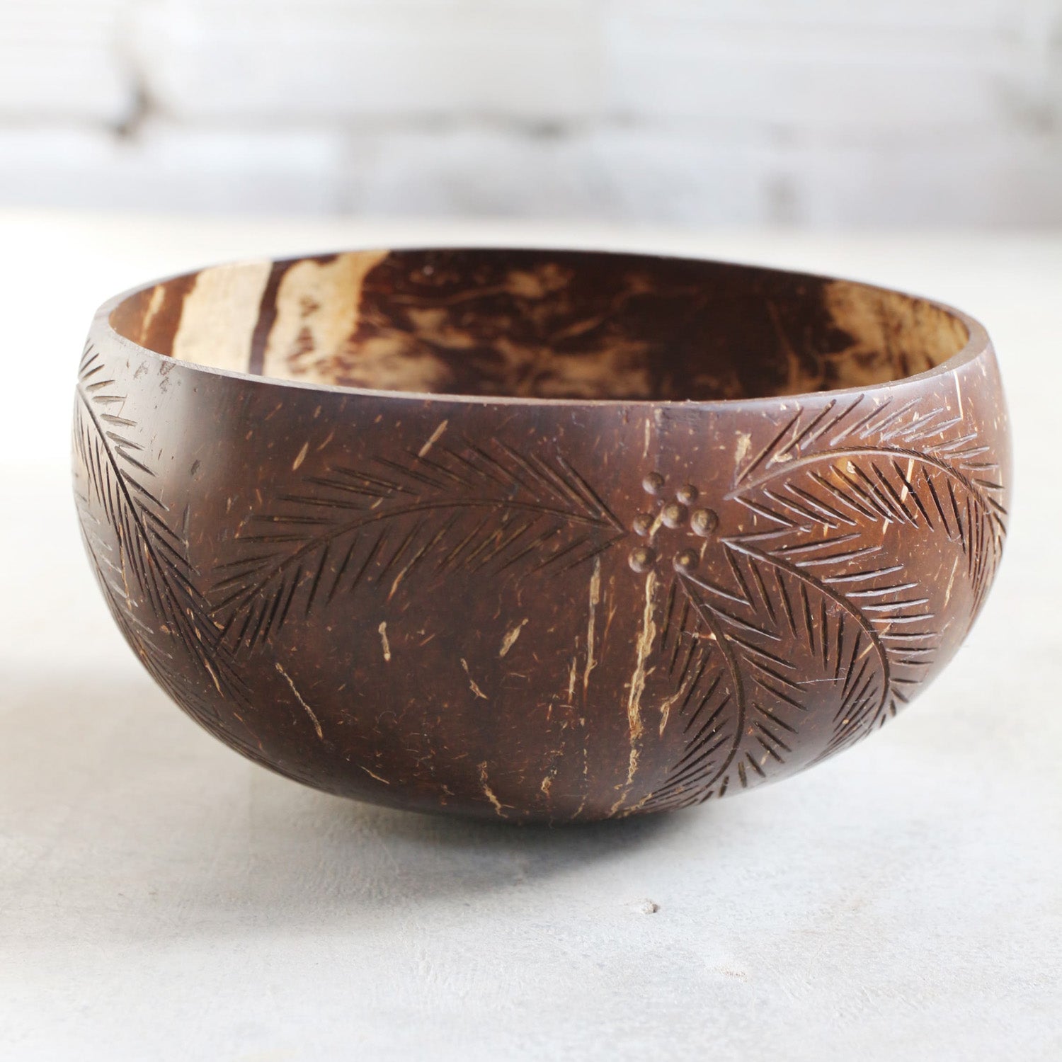 Balu Bowls "Jumbo Palm" Coconut Bowl