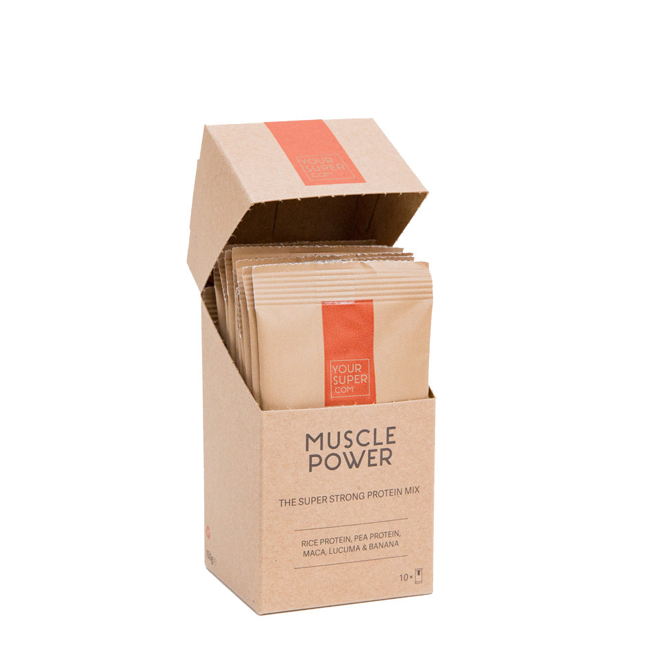 Your Superfoods MUSCLE POWER Travel Packs