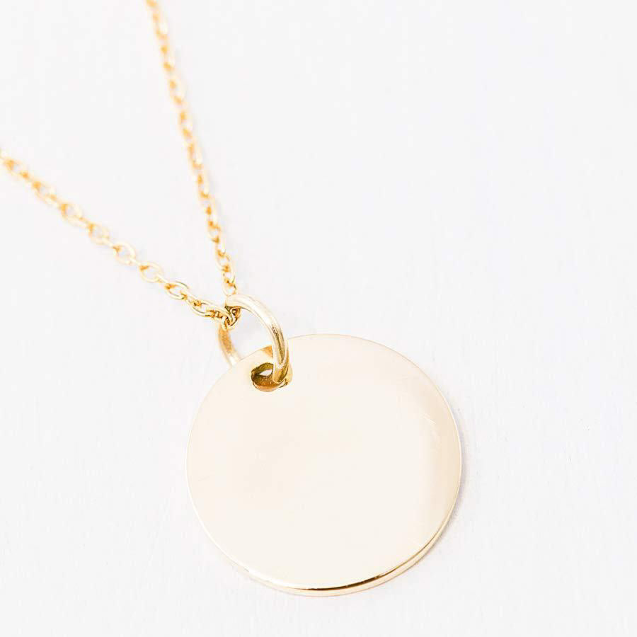 Oh Bracelet Berlin Kette Plättchen vergoldet