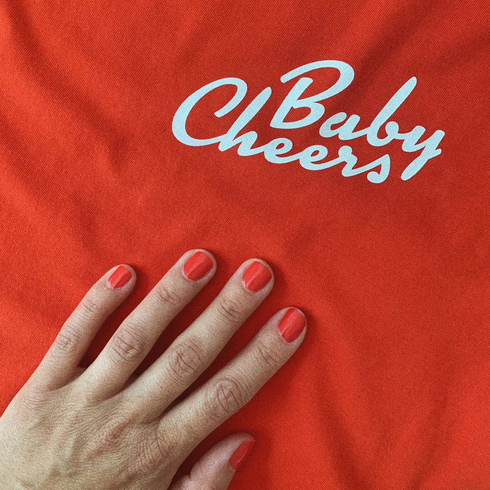 hey soho Cheers Baby T-Shirt Red