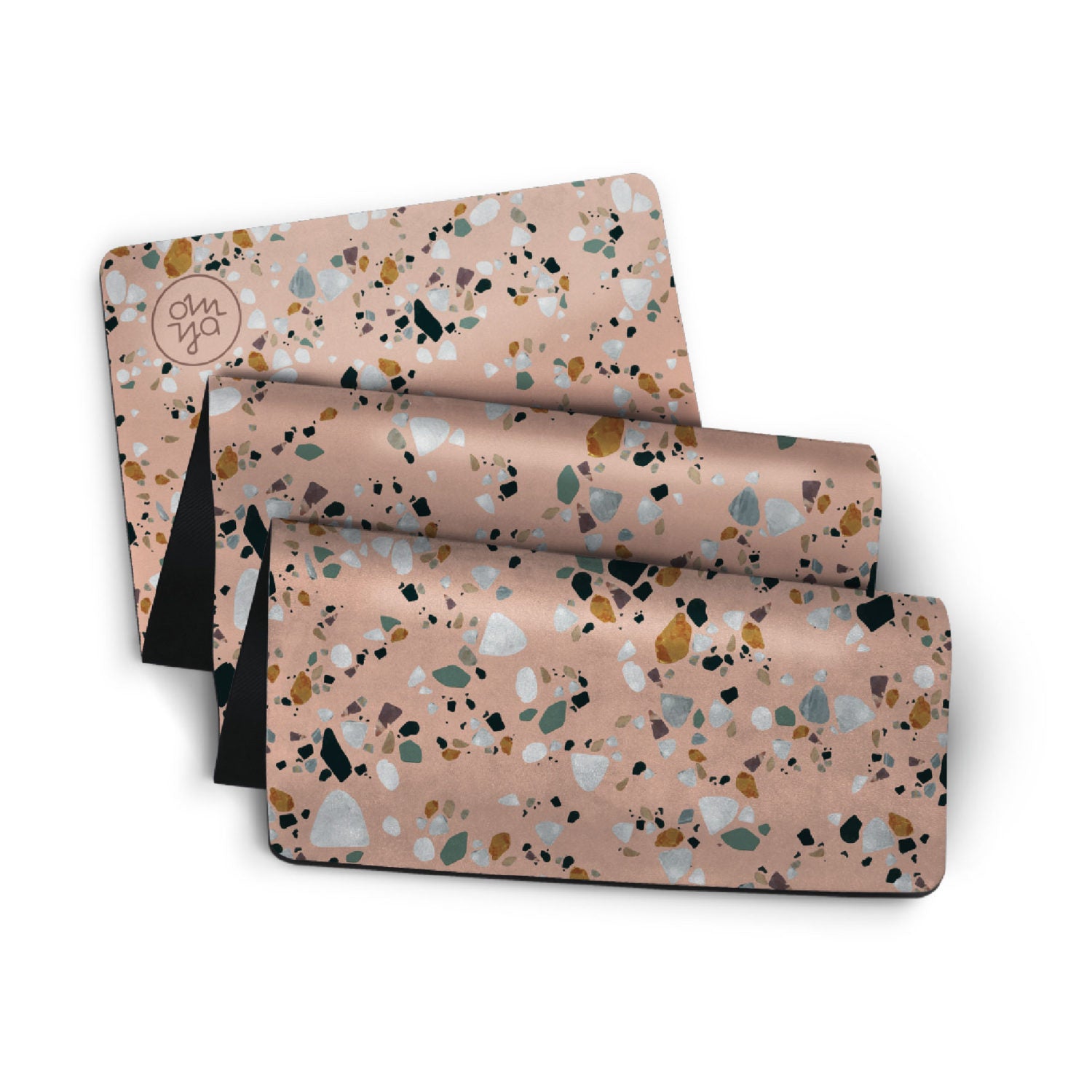 OM YA Yogamatte Rose Terrazzo