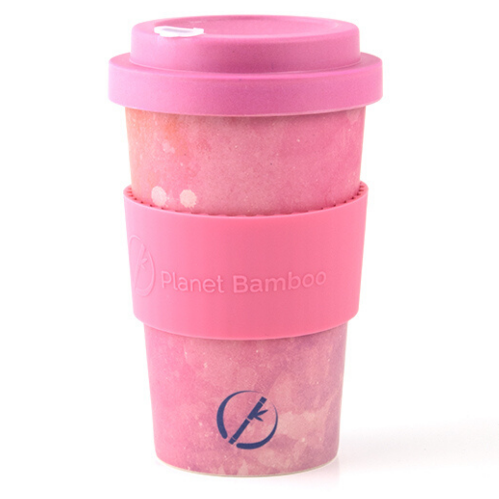 Planet Bamboo Wiederverwendbarer Coffee-to-go-Becher "Panda Cup" Mara Cuja