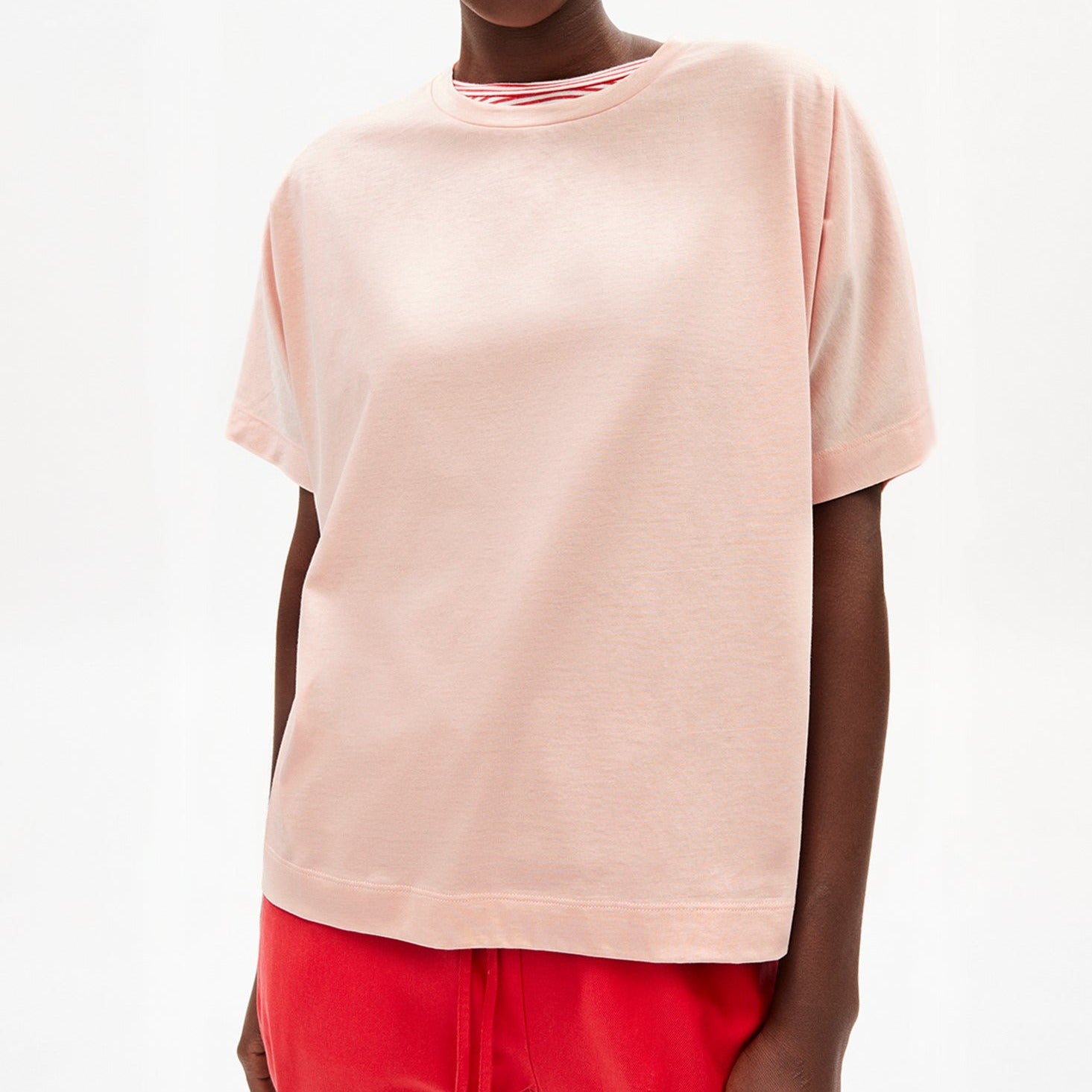 ARMEDANGELS T-Shirt "KAJAA MERCERIZED" - peach blossom light